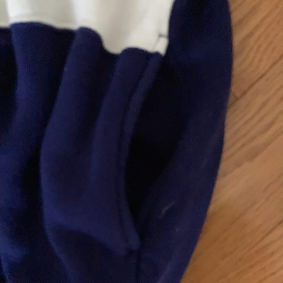 Vintage colorblock collared sweatshirt - Picture 4 of 5